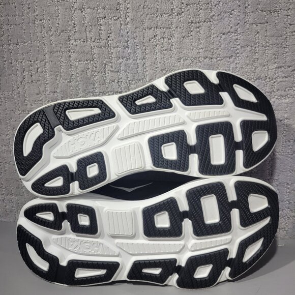 Hoka One One Bondi 9 Men's Size US 12D Black White Athletic Running Sneakers. - Picture 15 of 15